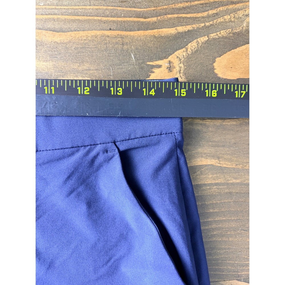 Athleta Tribeca Crop Pants Womens 4 Navy Blue Stretch Travel Athleisure - Picture 6 of 14